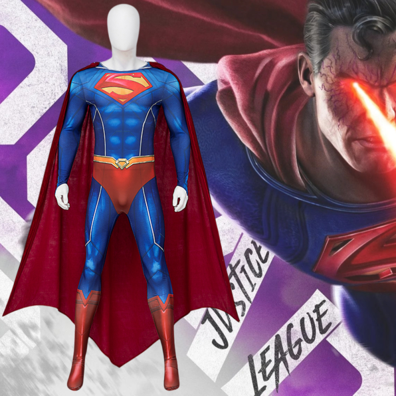 Suicide Squad: Kill the Justice League Superman Cosplay Costume