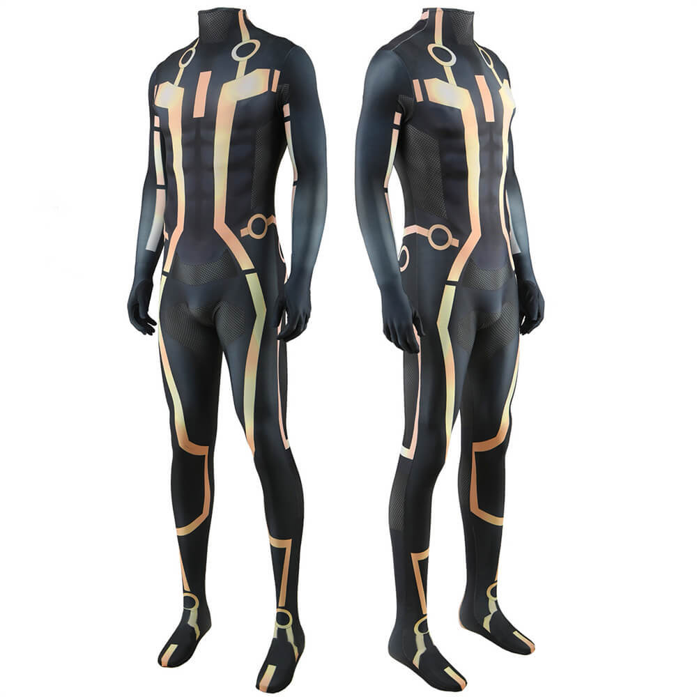 Tron: Legacy Cosplay Costume Sam Flynn Jumpsuit for Adults Kids Style B