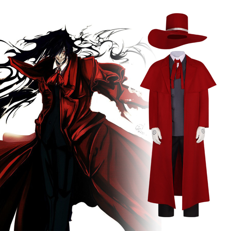 Hellsing Alucard Cosplay Costume Hallowcos