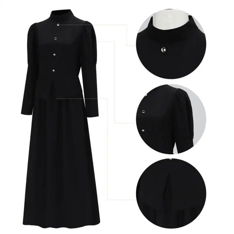 The Wizard of Oz Wicked Witch of the West Halloween Cosplay Costume Hallowcos