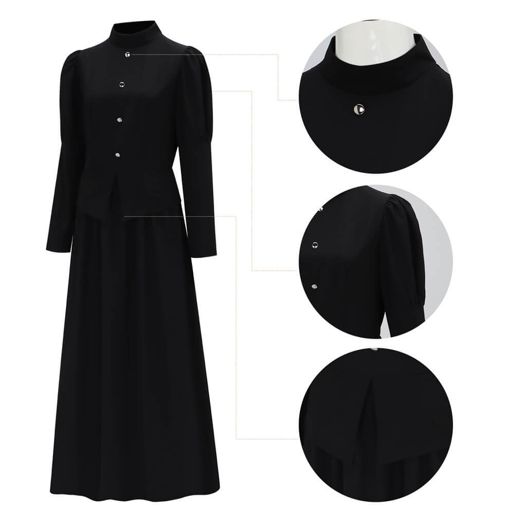 The Wizard of Oz Wicked Witch of the West Halloween Cosplay Costume Hallowcos