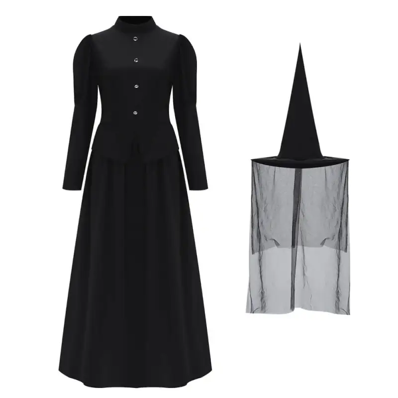 The Wizard of Oz Wicked Witch of the West Halloween Cosplay Costume Hallowcos
