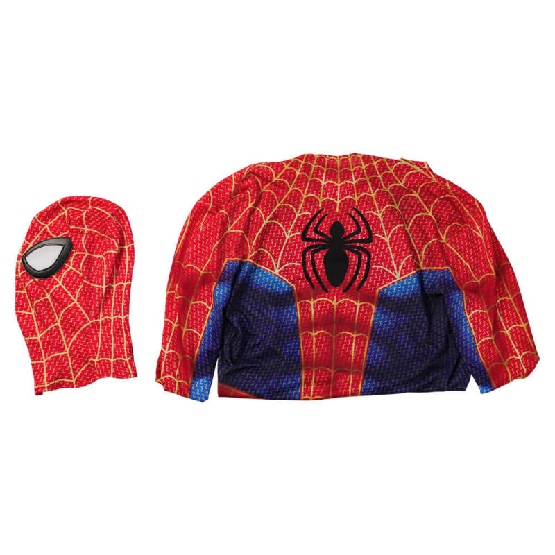 Across the Spider-Verse Peter Parker Spiderman Cosplay Costume Hallowcos