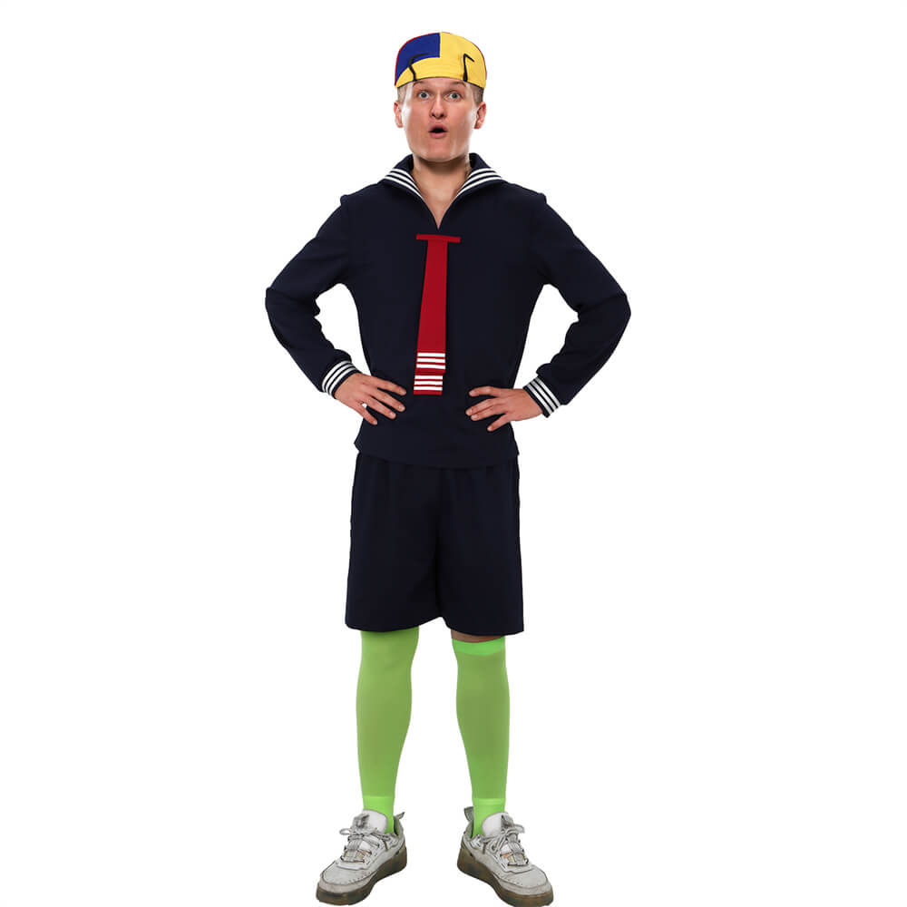 El Chavo Del Ocho Quico Kiko Cosplay Costume Fancy Dress Hallowcos