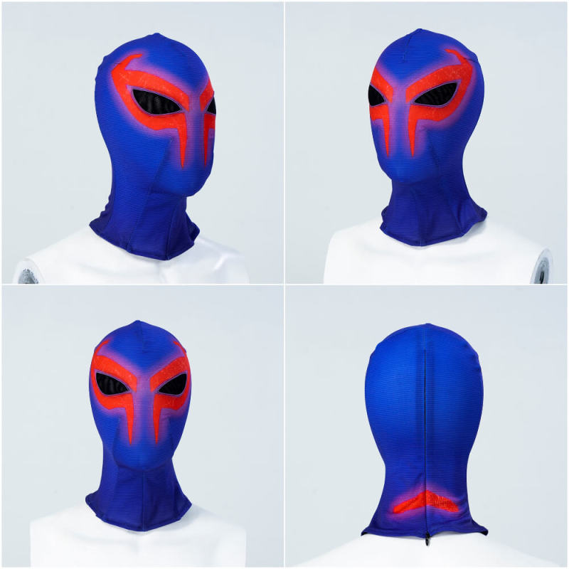 Across the Spider-Verse Spiderman 2099 Cosplay Costume with Cape Hallowcos