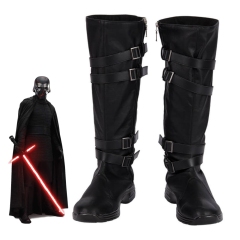 Star Wars The Rise of Skywalker Kylo Ren Cosplay Boots Hallowcos