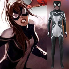 Spider-Girl Anya Corazon Cosplay Costume Adults Kids New Edition Hallowcos