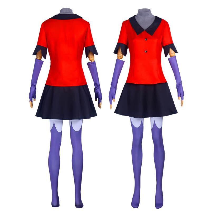 Hazbin Hotel Vaggie Cosplay Costume Hallowcos