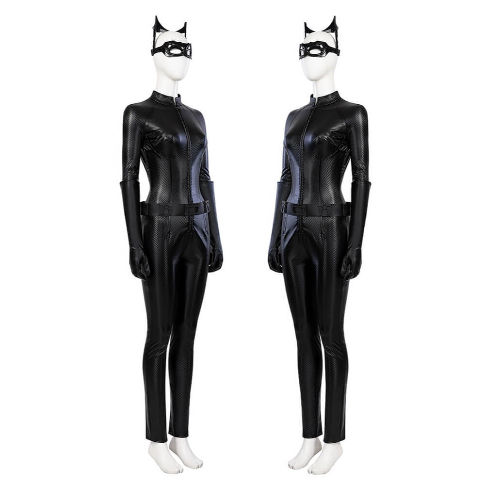 Catwoman Anne Hathaway Cosplay Costume The Dark Knight Rises Hallowcos