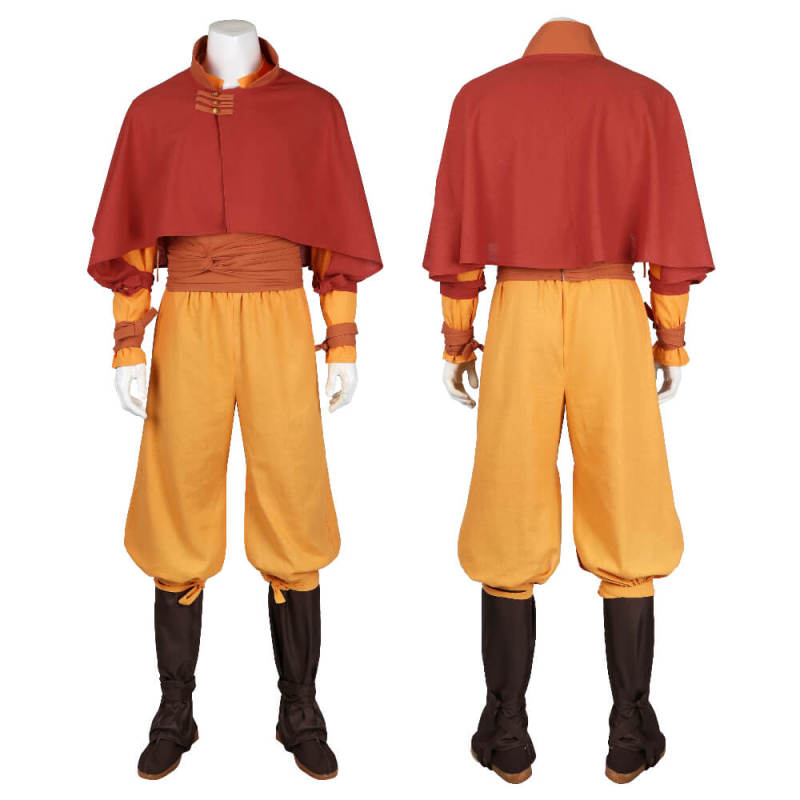 Avatar: The Last Airbender Aang Cosplay Costume Hallowcos