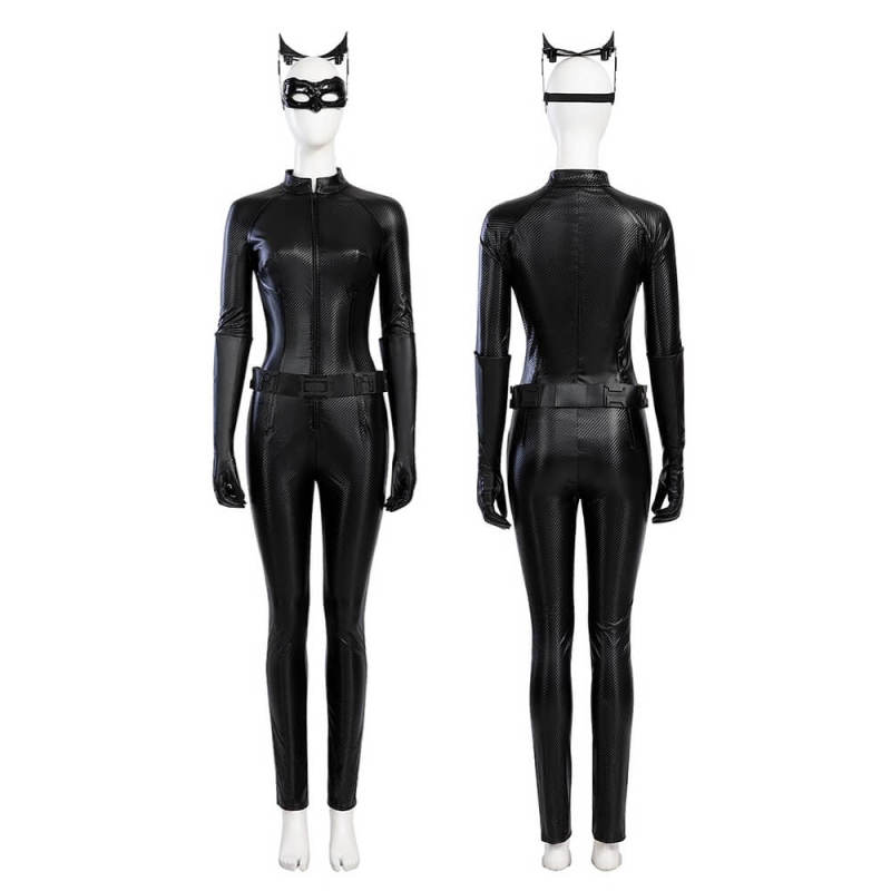 Catwoman Anne Hathaway Cosplay Costume The Dark Knight Rises Hallowcos