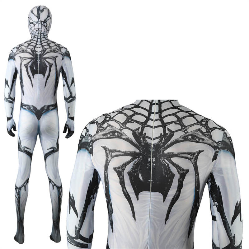 Spider-Man 2 PS5 Absolute Carnage Suit Cosplay Costume Adults Kids Hallowcos