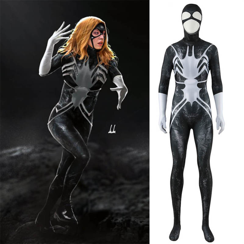 Madame Web 2024 Spider-Woman Julia Cornwall Cosplay Costume Adults Kids