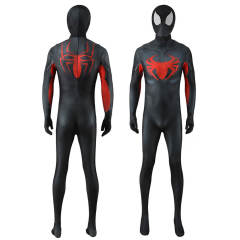 Spider-Man Remastered Midnight Spider Suit Cosplay Costume Adults Kids