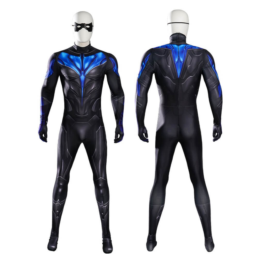 Titans Season 4 Nightwing Suit Cosplay Costume Hallowcos