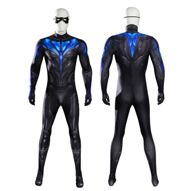 Titans Season 4 Nightwing Suit Cosplay Costume Hallowcos