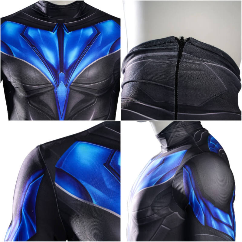 Titans Season 4 Nightwing Suit Cosplay Costume Hallowcos