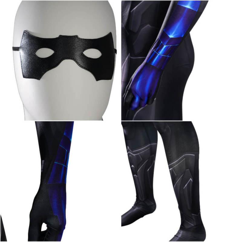 Titans Season 4 Nightwing Suit Cosplay Costume Hallowcos