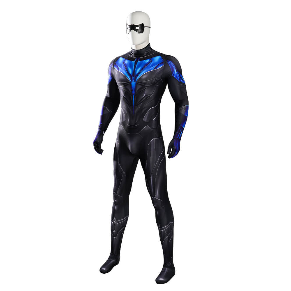 Titans Season 4 Nightwing Suit Cosplay Costume Hallowcos