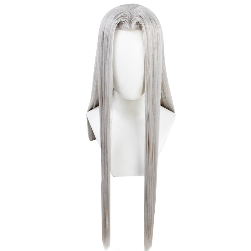 Final Fantasy 7 Rebirth Remake Sephiroth Cosplay Wig Hallowcos