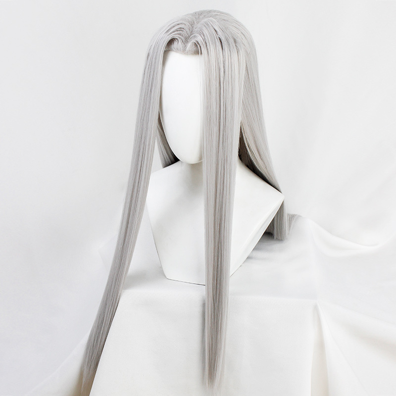 Final Fantasy 7 Rebirth Remake Sephiroth Cosplay Wig Hallowcos