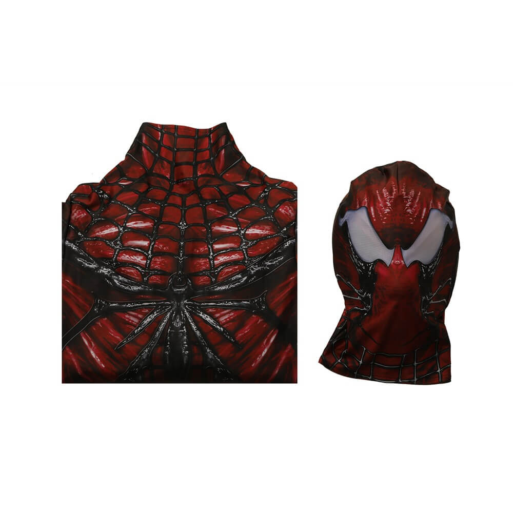 Spider-Man Absolute Carnage Suit Cosplay Costume Style 1 Hallowcos