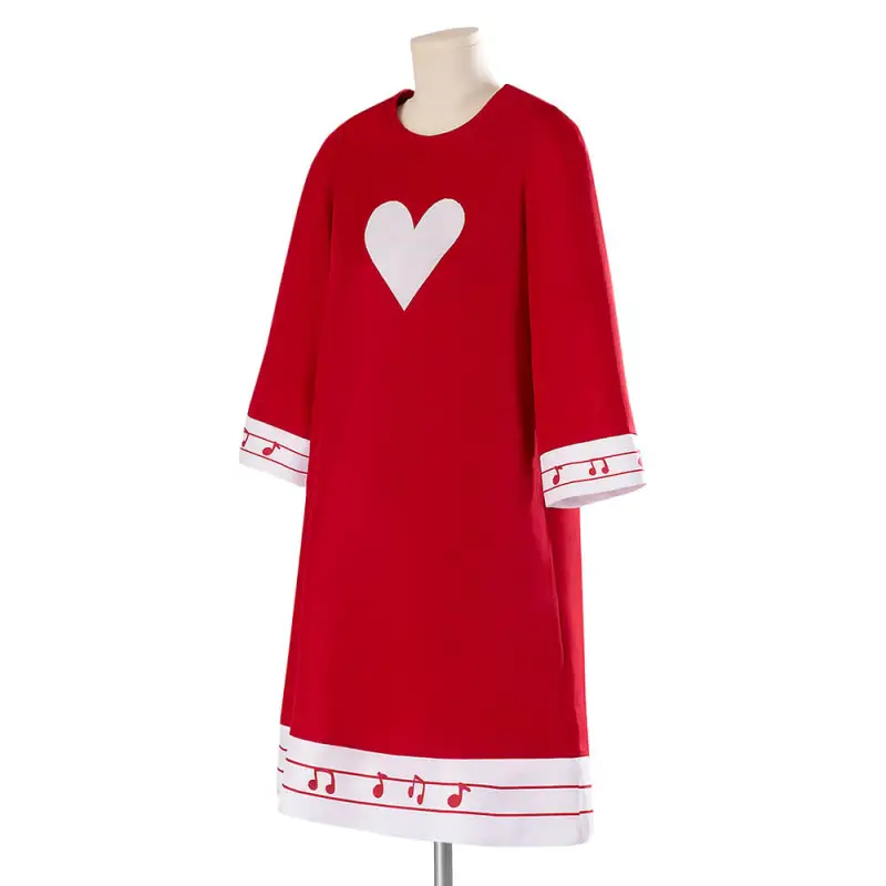 Hazbin Hotel Young Charlie Morningstar Cosplay Costume for Kids Hallowcos