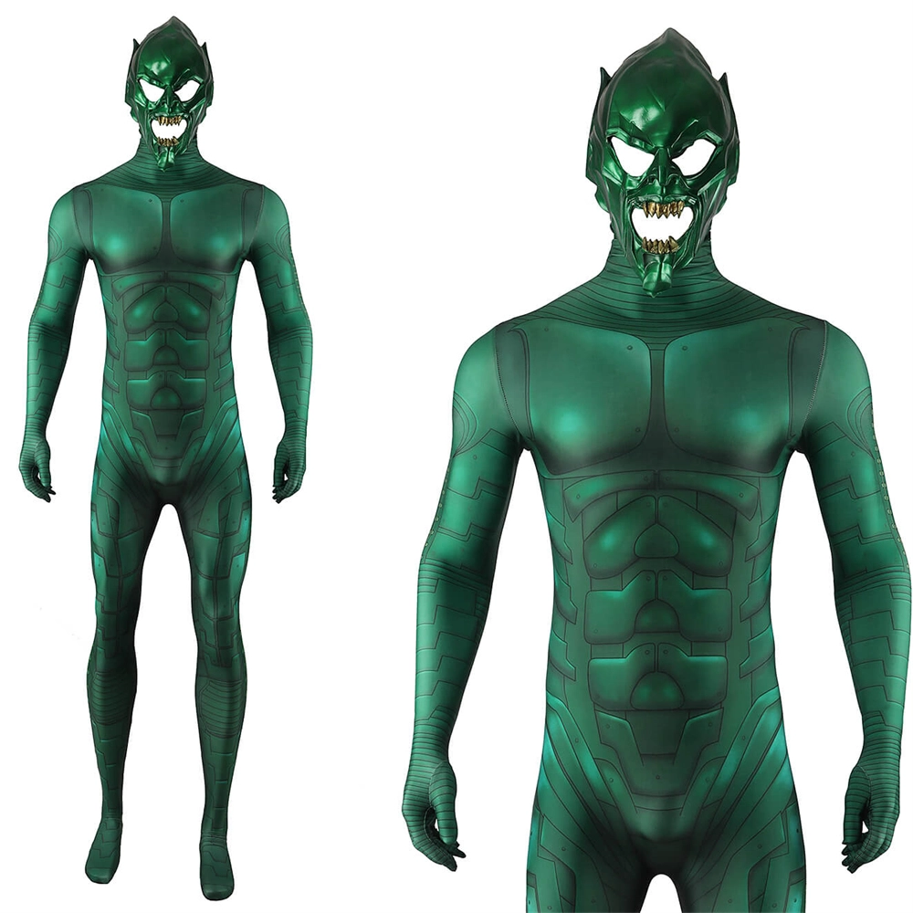 Green Goblin Cosplay Costume Upgrade Spider-Man No Way Home Hallowcos Green Goblin Cosplay Costume Upgrade Spider-Man No Way Home Hallowcos