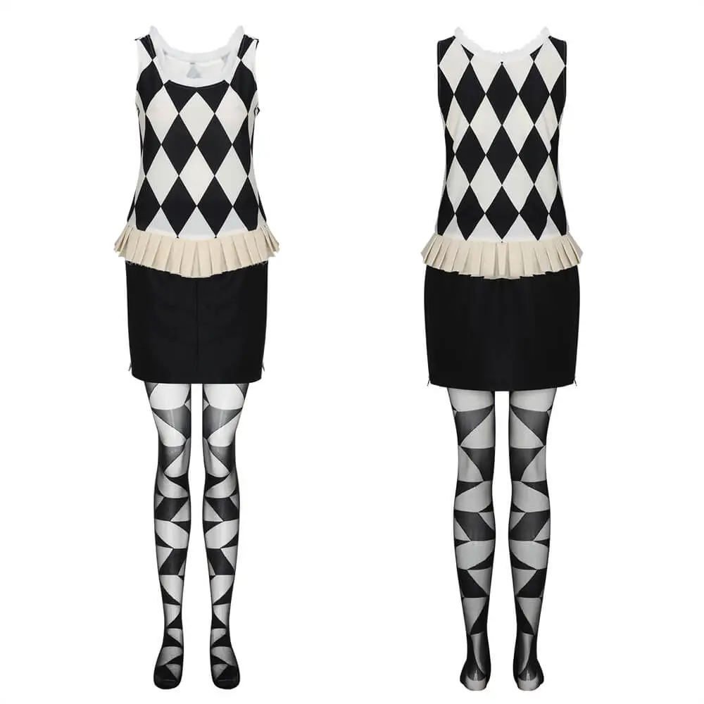 Harley Quinn Lady Gaga Cosplay Costume