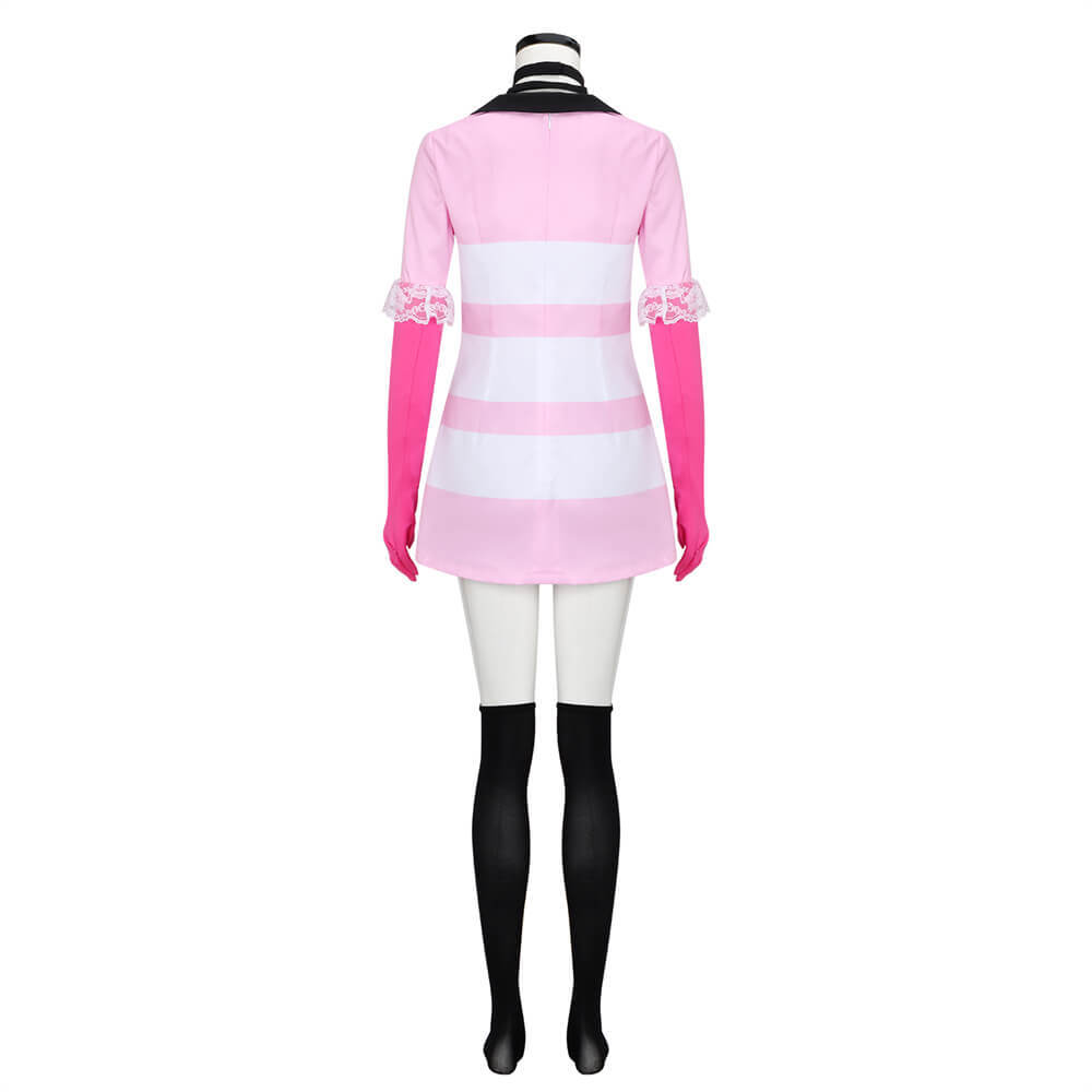 Angel Dust Cosplay Costume Hazbin Hotel Hallowcos