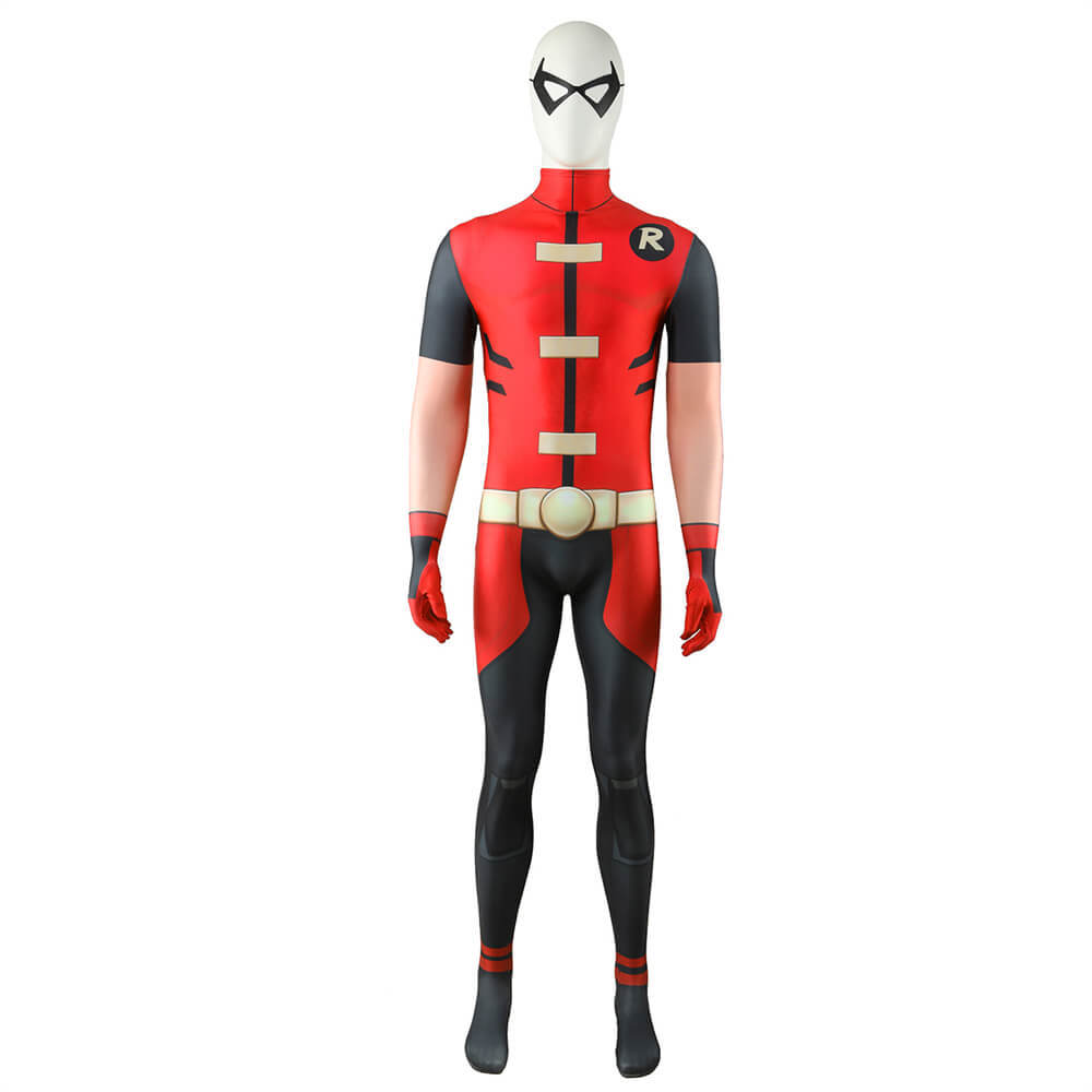 Young Justice Robin Cosplay Costume Adults Kids Hallowcos