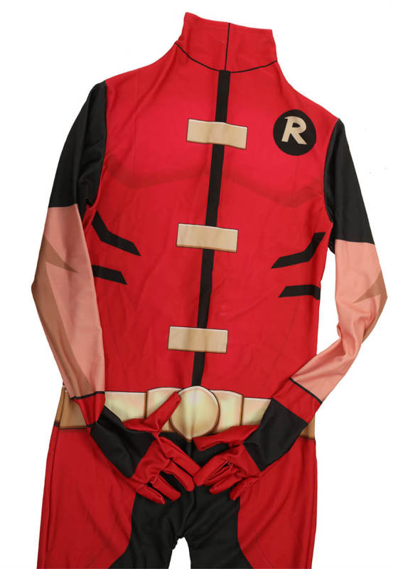 Young Justice Robin Cosplay Costume Adults Kids Hallowcos