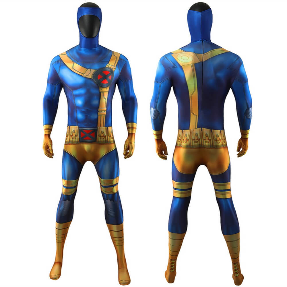 X-Men 97 Cyclops Cosplay Costume for Adults Kids Hallowcos