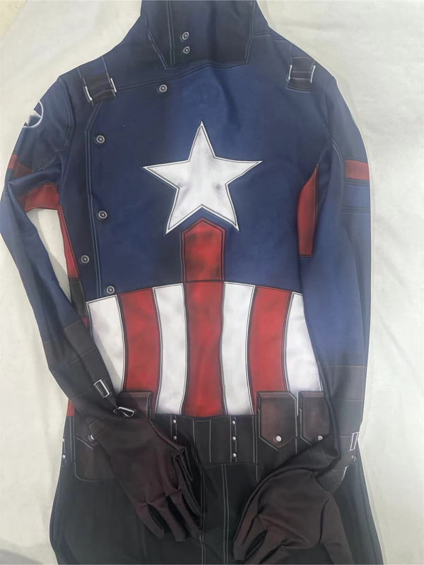 Marvel 1943: Rise of Hydra Captain America Cosplay Costume Adults Kids Hallowcos