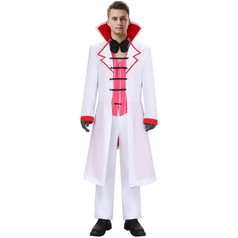 Hazbin Hotel Lucifer Morningstar Cosplay Costume Hallowcos Upgrade