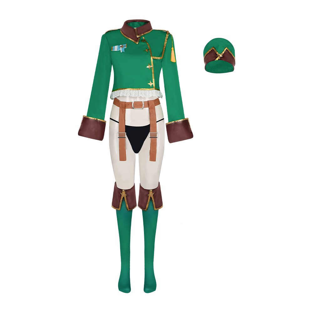 Gushing over Magical Girls Araga Kiwi Cosplay Costume Hallowcos