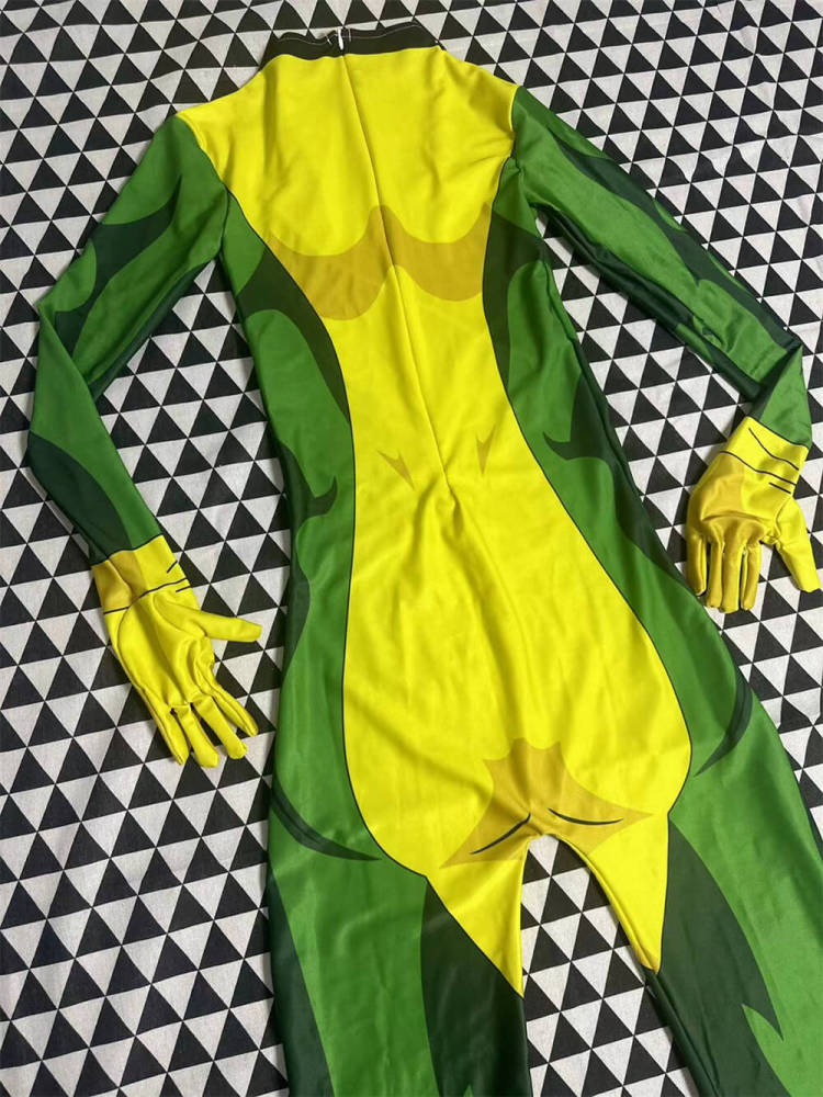 X-Men 97 Rogue Bodysuit Cosplay Costume for Adults Kids Hallowcos