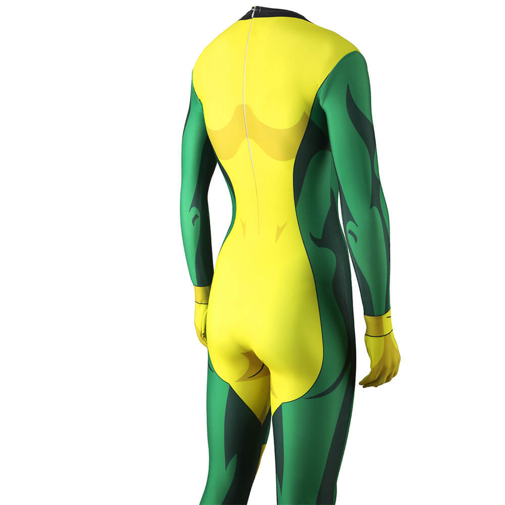 X-Men 97 Rogue Bodysuit Cosplay Costume for Adults Kids Hallowcos