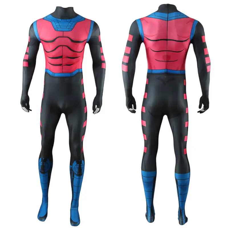 Hallowcos Gambit Undersuit X-Men 97 Remy Lebeau Cosplay Costume for Adults Kids