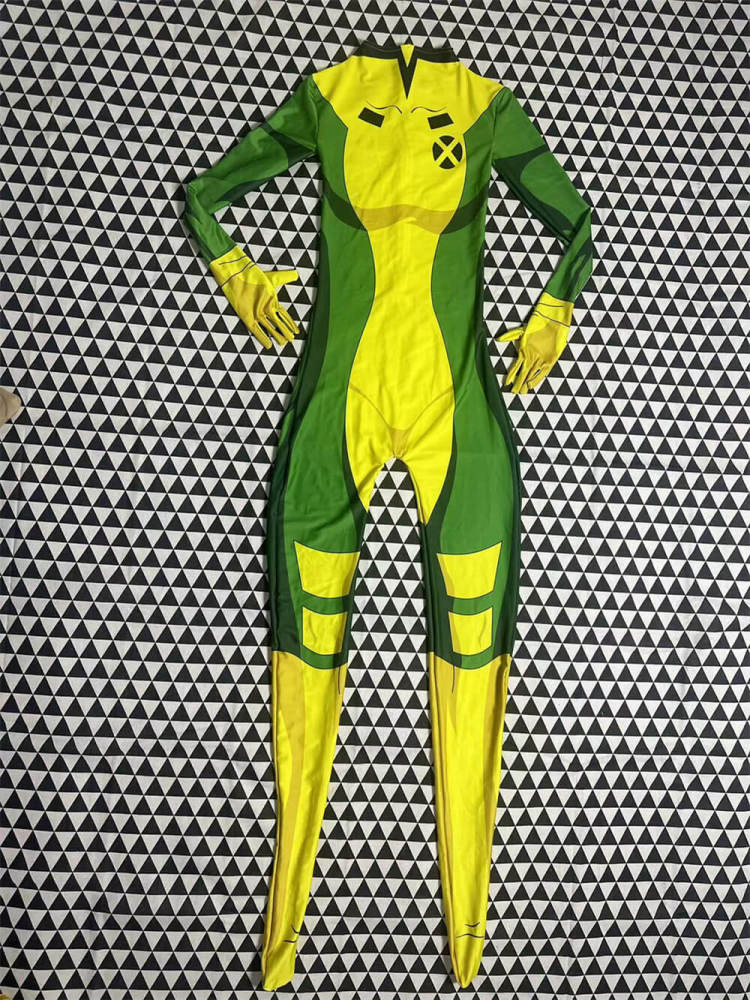 X-Men 97 Rogue Bodysuit Cosplay Costume for Adults Kids Hallowcos