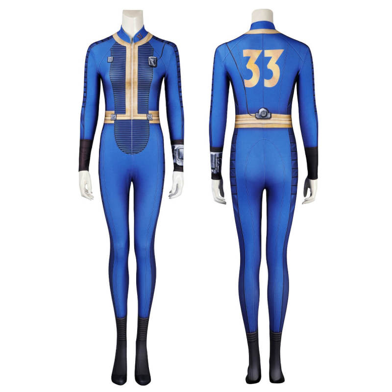 Fallout TV Lucy Jumpsuit Cosplay Costume Vault 33