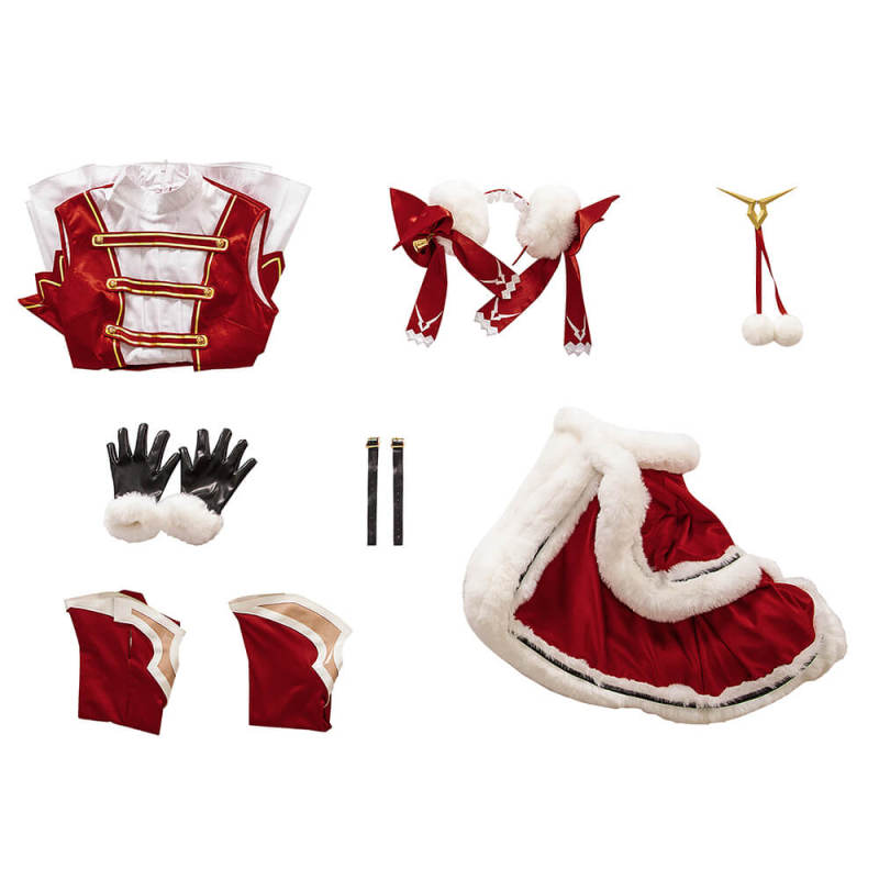 Code Geass C.C. Christmas Cosplay Costume Hallowcos