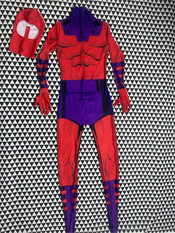 X-Men 97 Magneto Cosplay Costume Adults Kids Upgrade Hallowcos