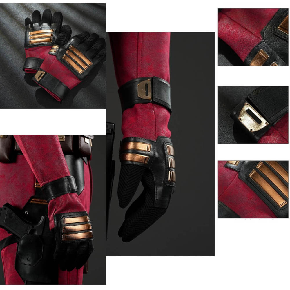 Deadpool 3 Deluxe Costume Deadpool & Wolverine Wade Wilson Halloween Outfits Hallowcos