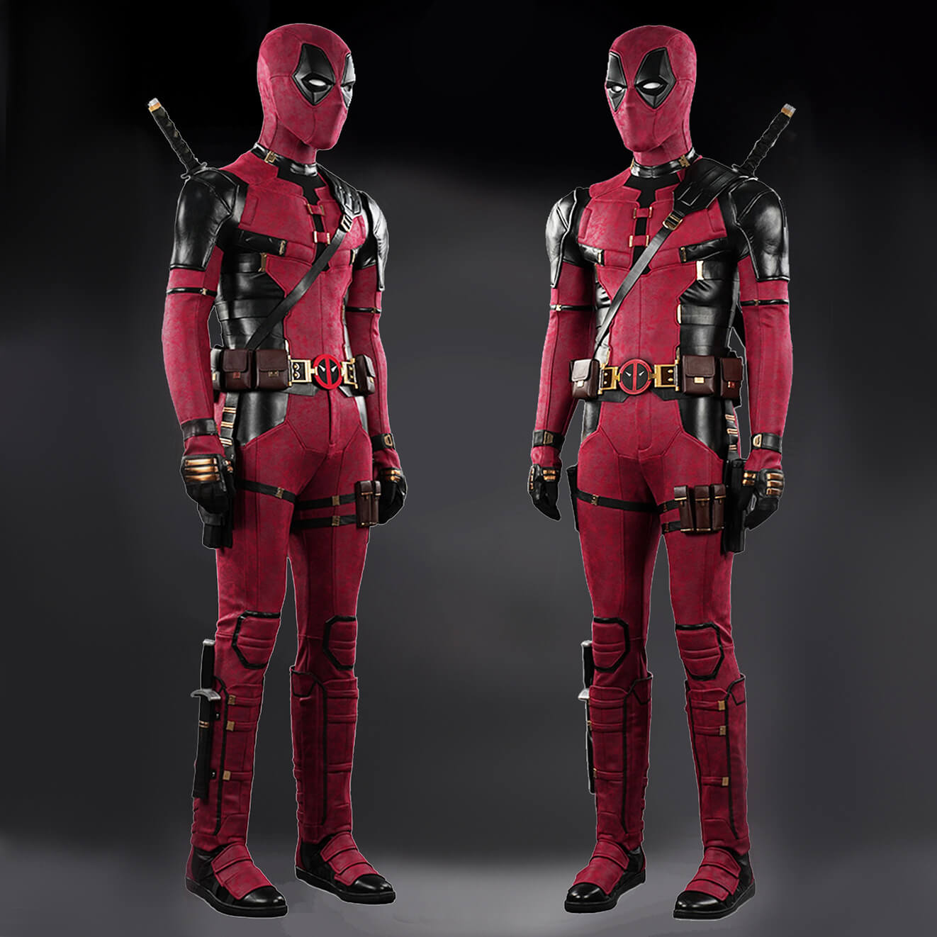 Deadpool 3 Cosplay Costume Deadpool & Wolverine Wade Wilson Upgrade