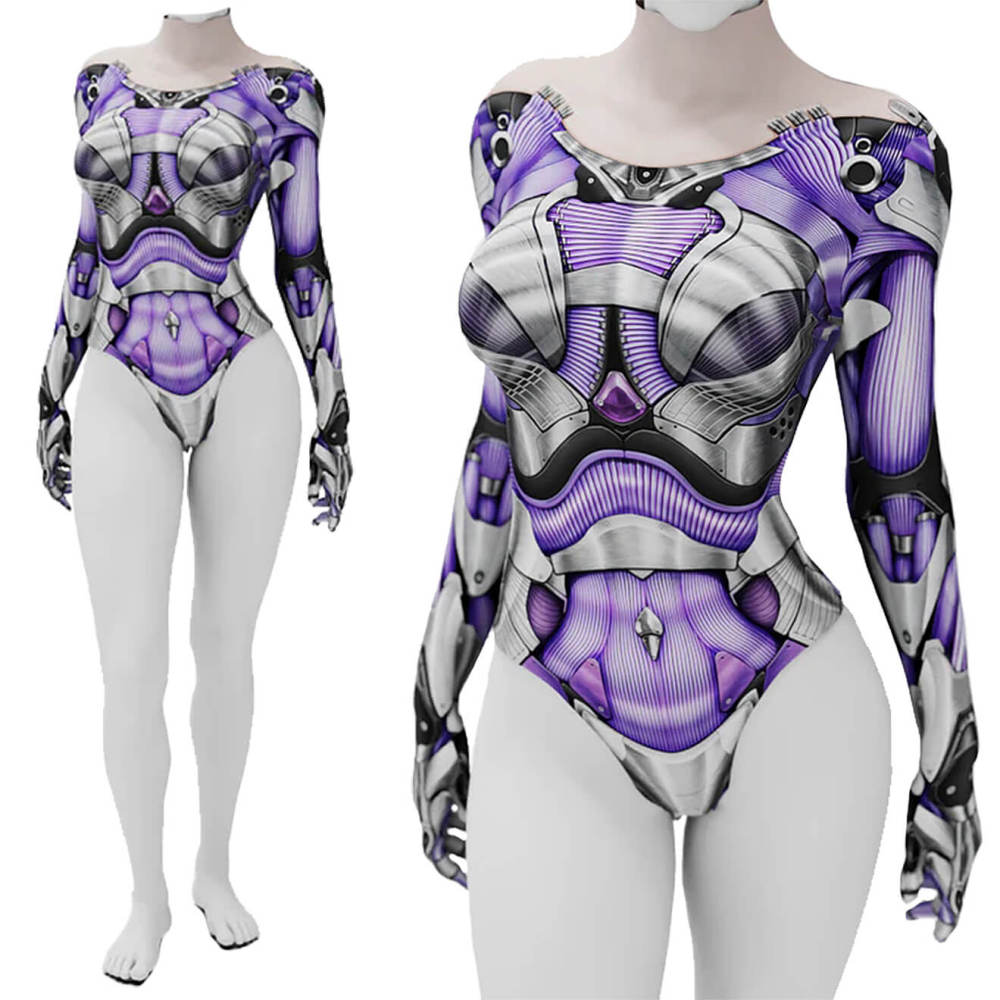 Alita: Battle Angel Swimwear Summer Swimsuit for Women Kids Hallowcos