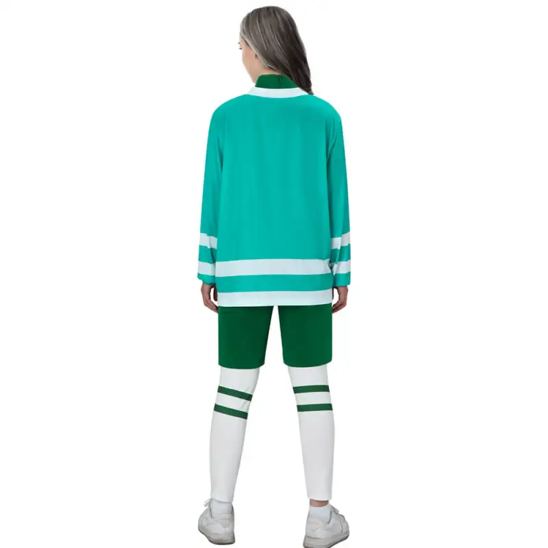 Inside Out 2 Riley Andersen Fog Horns Team Uniform Cosplay Costume Hallowcos