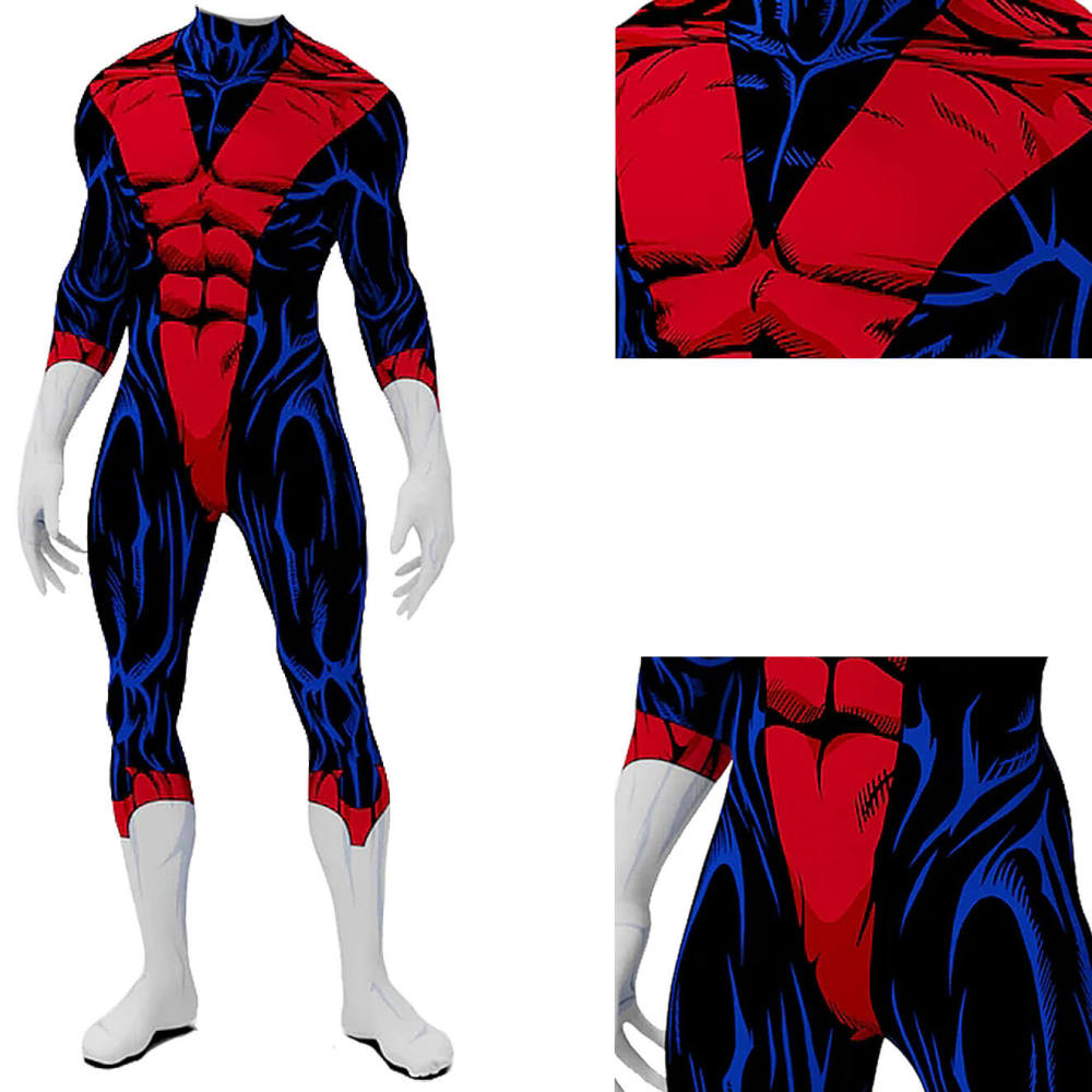 X-Men 97 Nightcrawler Jumpsuit Cosplay Costume for Adults Kids Hallowcos