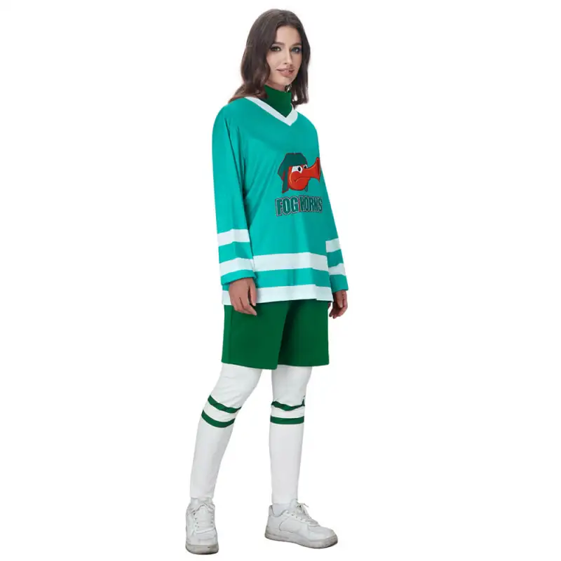 Inside Out 2 Riley Andersen Fog Horns Team Uniform Cosplay Costume Hallowcos