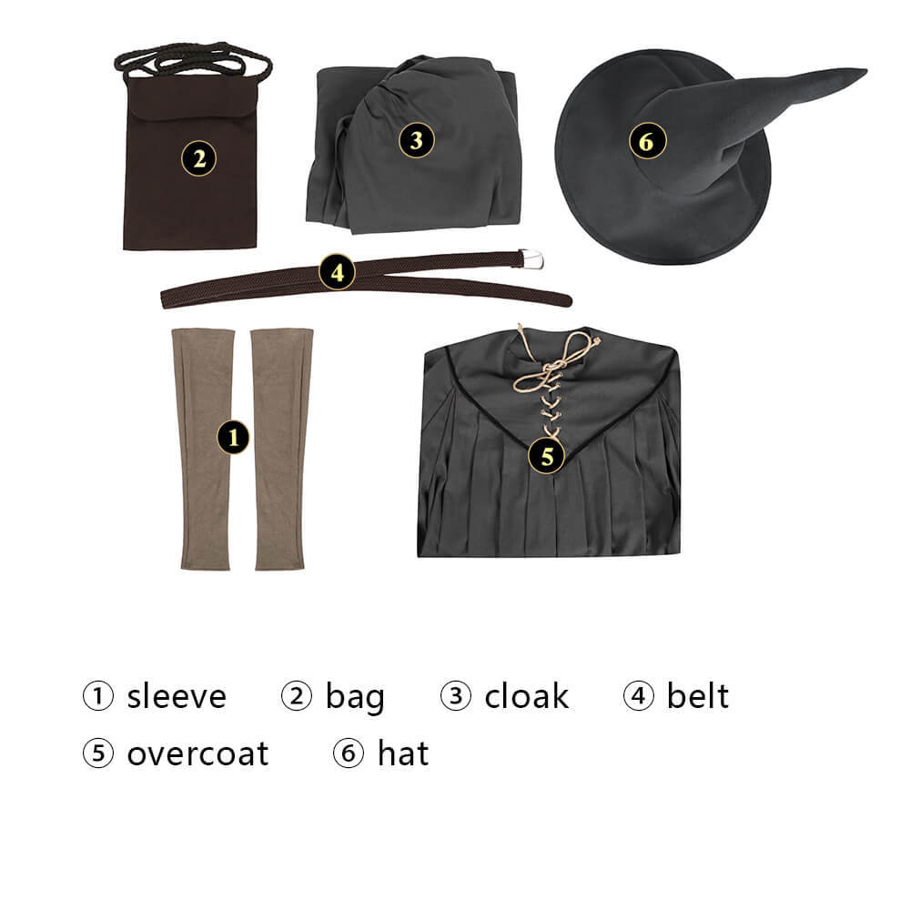 Gandalf Grey Costume Cosplay The Lord of the Rings Hallowcos